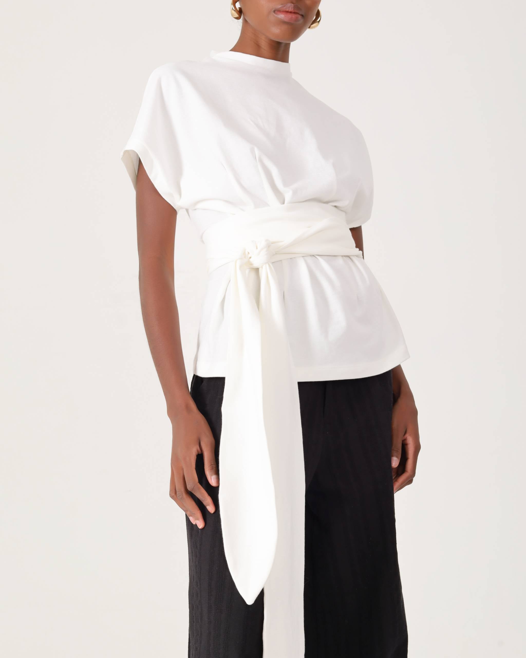 Camiseta Halo off white