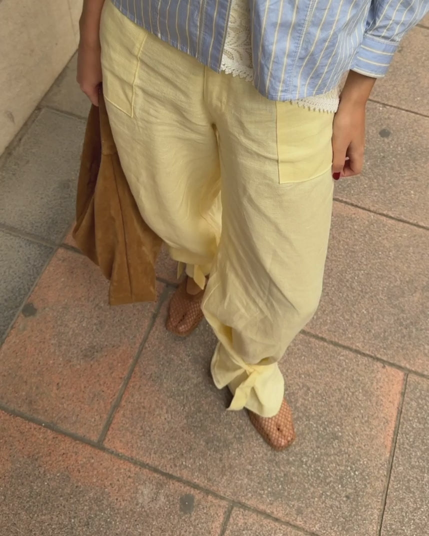 Bailarinas Mesh cuero miel